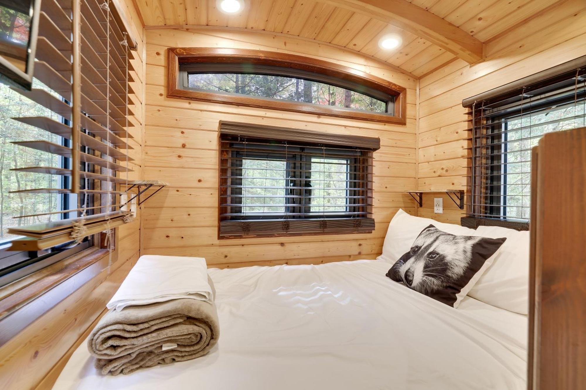 Camptel Poconos Lodging Albrightsville Esterno foto