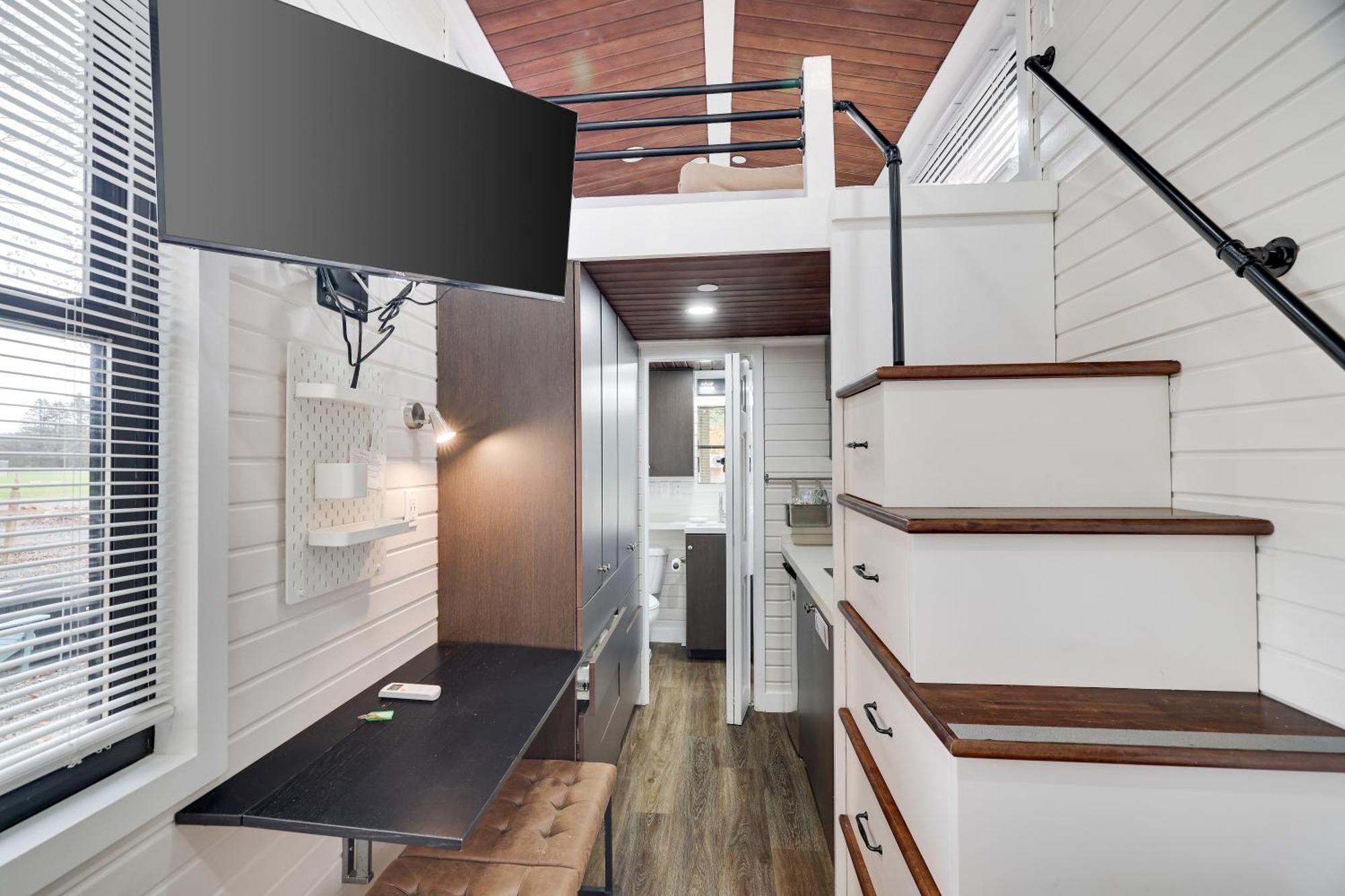 Camptel Poconos Lodging Albrightsville Esterno foto