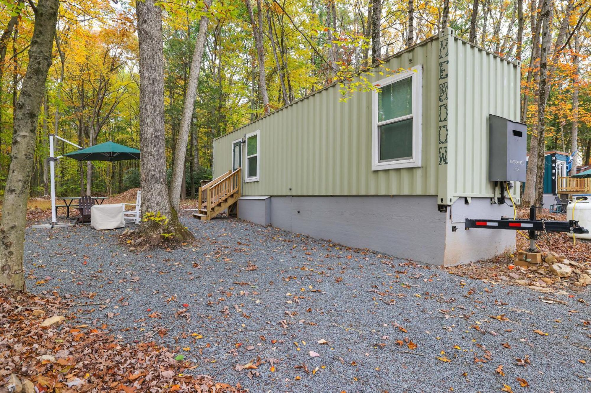 Camptel Poconos Lodging Albrightsville Esterno foto