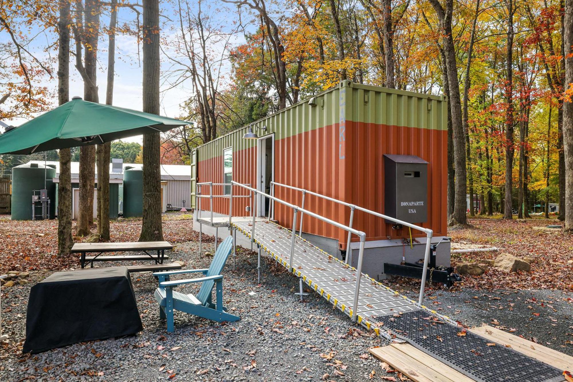 Camptel Poconos Lodging Albrightsville Esterno foto