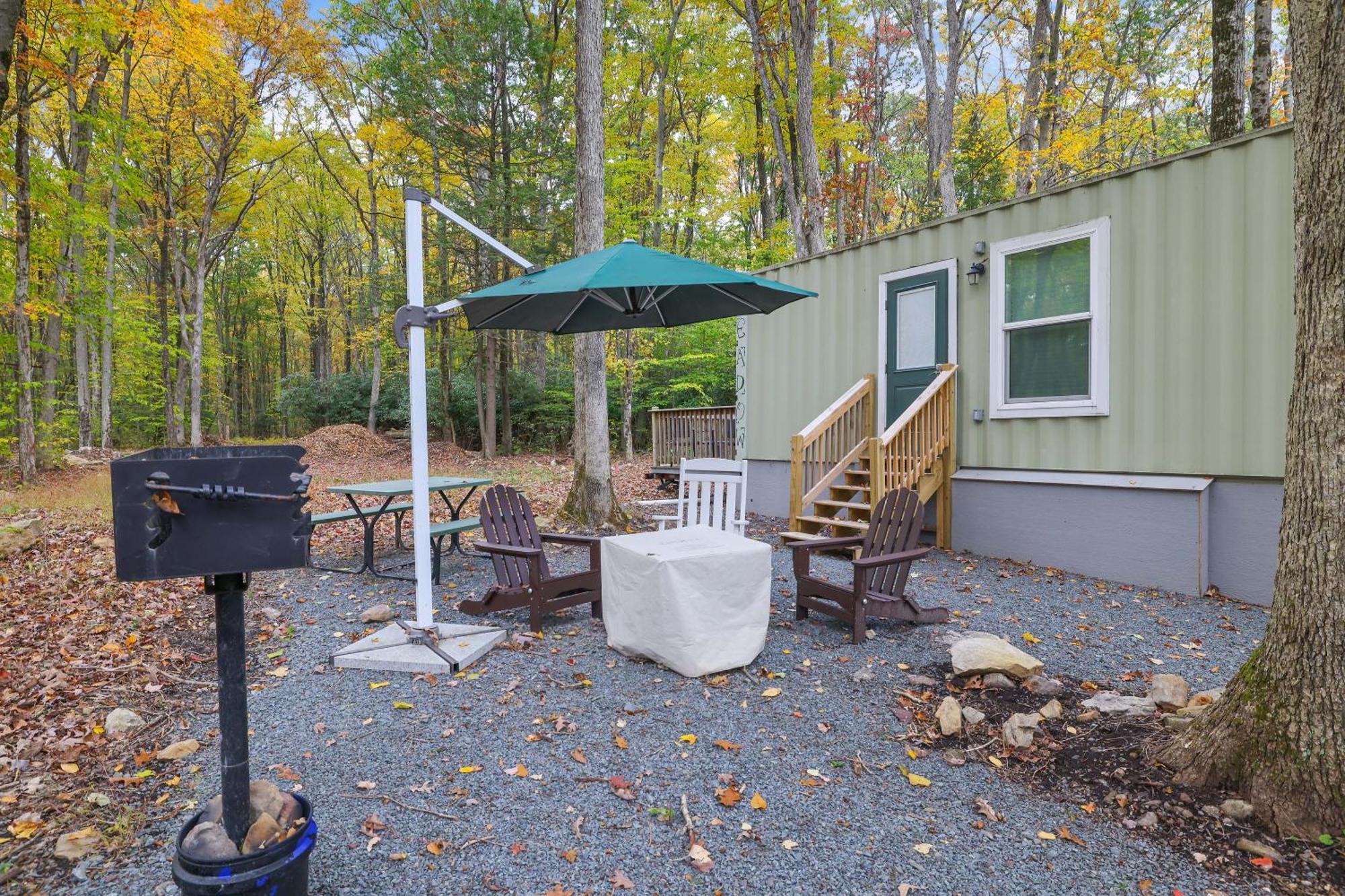 Camptel Poconos Lodging Albrightsville Esterno foto