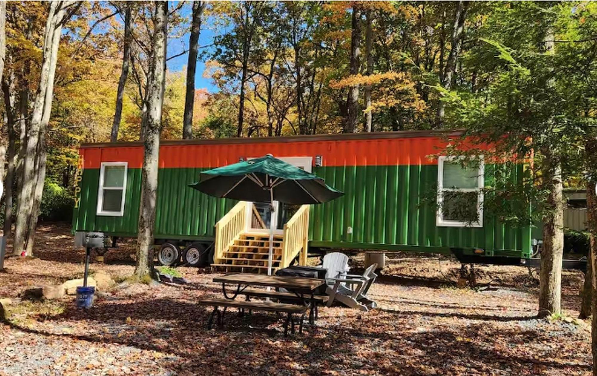 Camptel Poconos Lodging Albrightsville Esterno foto