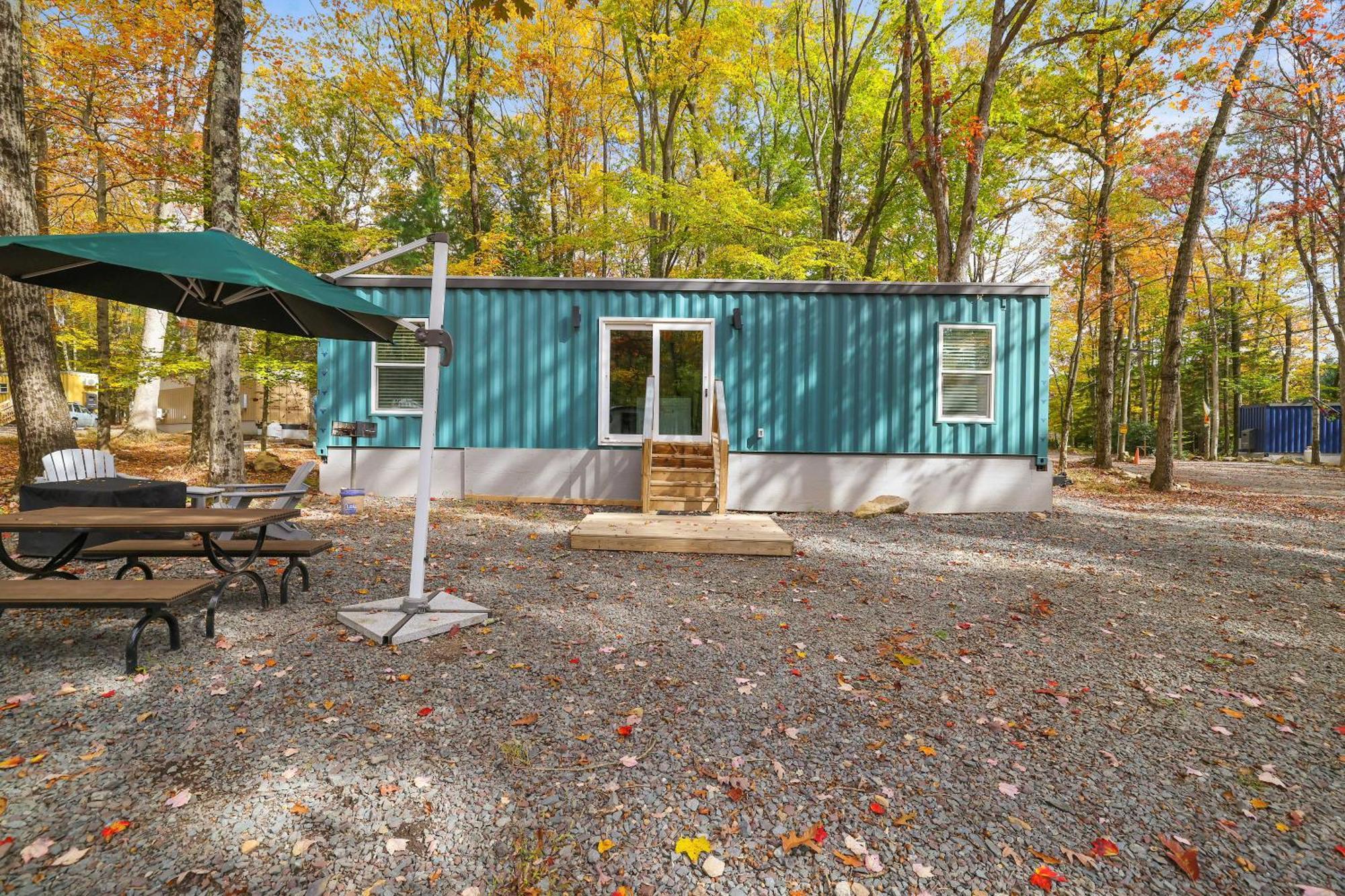 Camptel Poconos Lodging Albrightsville Esterno foto