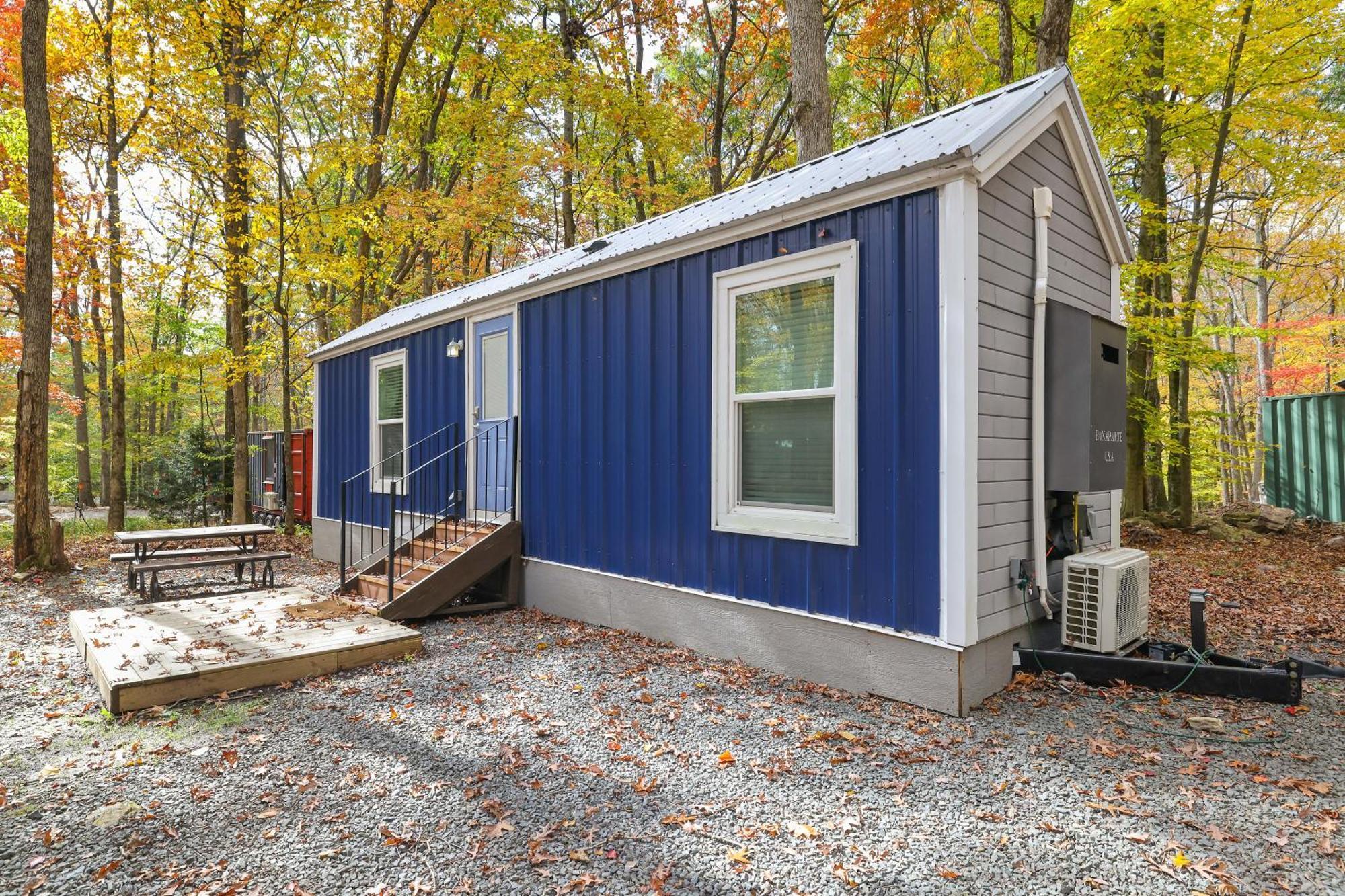 Camptel Poconos Lodging Albrightsville Esterno foto
