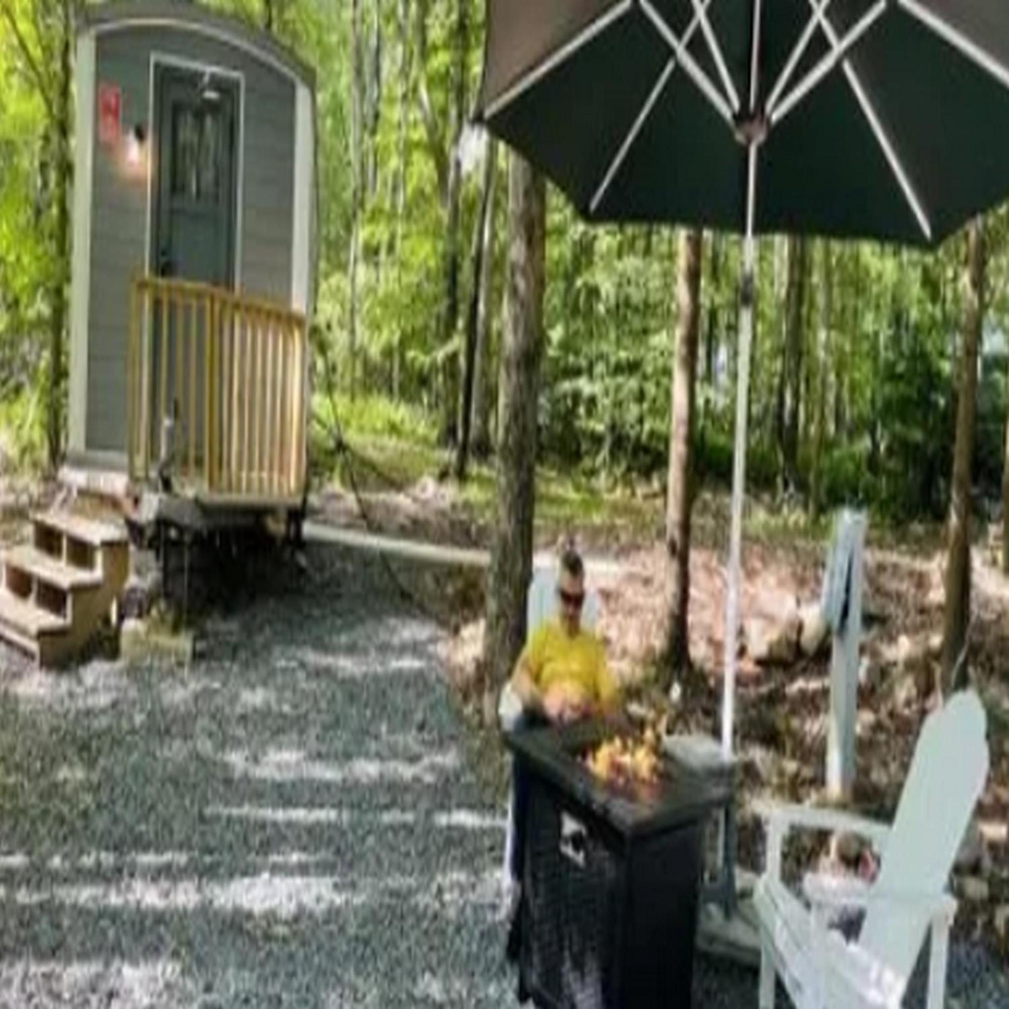 Camptel Poconos Lodging Albrightsville Esterno foto