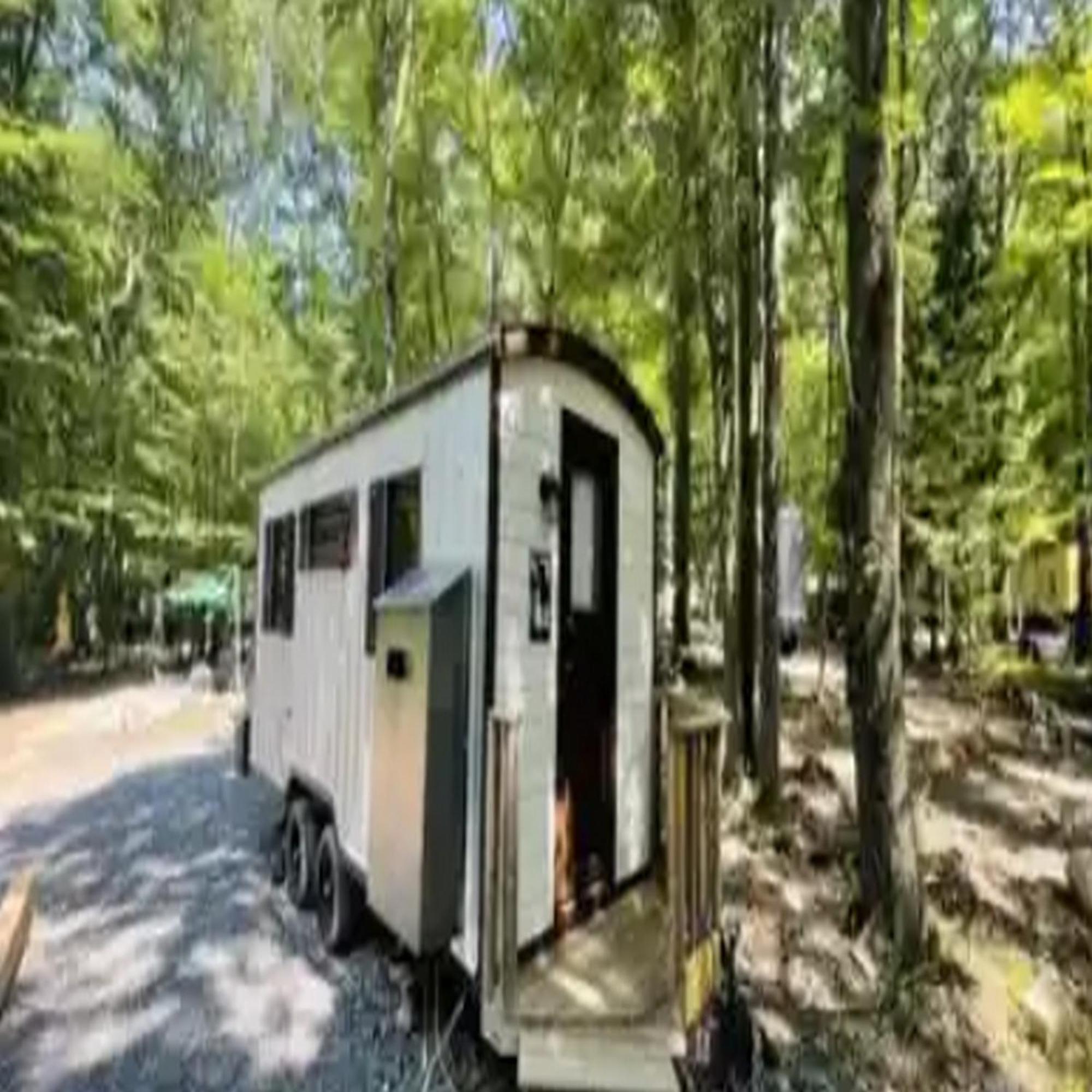 Camptel Poconos Lodging Albrightsville Esterno foto